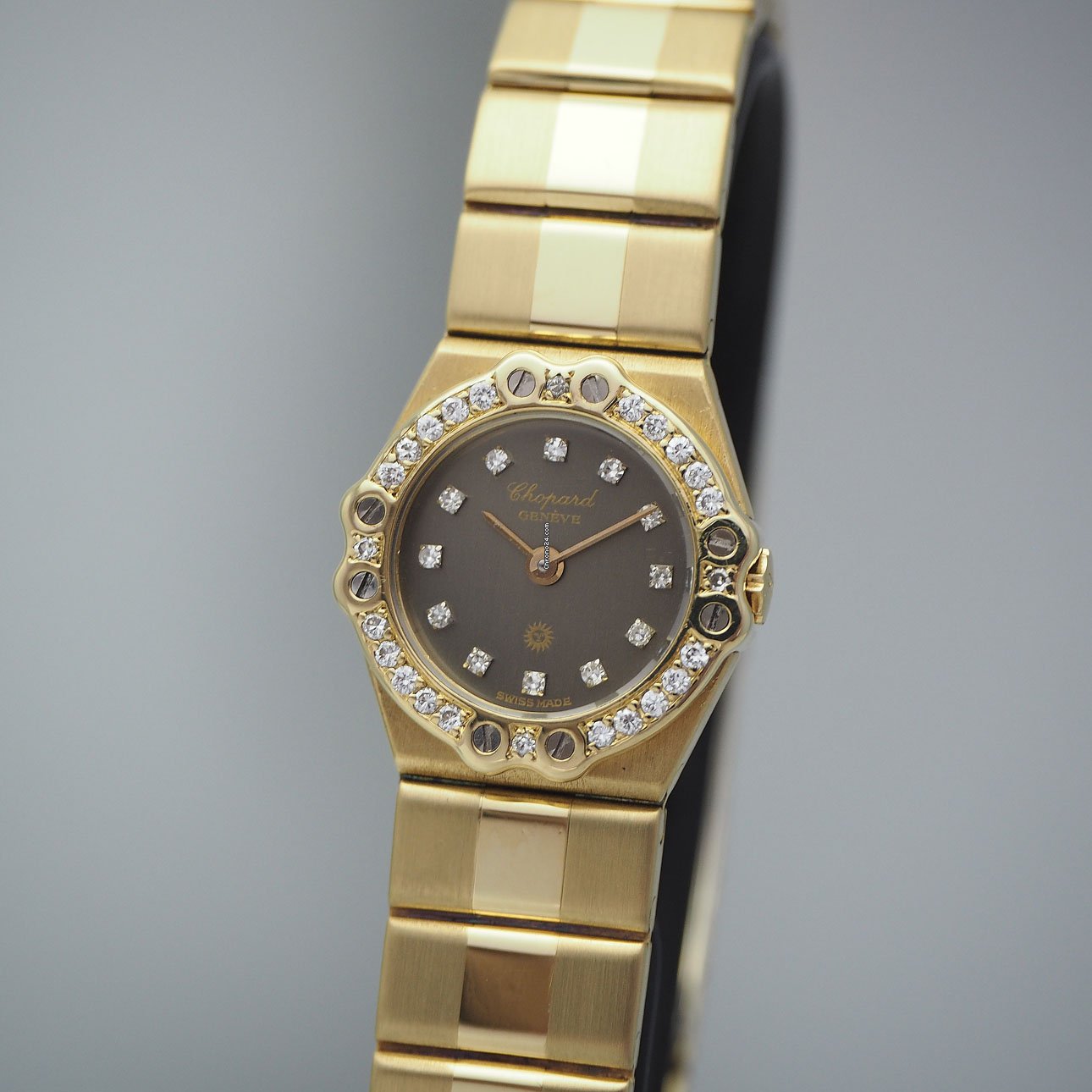 CHOPARD ST. MORITZ 18K YG & Steel Watch 1.41TCW Chopard St. Moritz St. Moritz (various) - Horoview main image 4