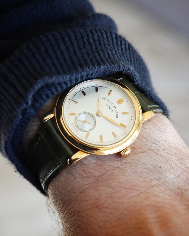 FRANCK MULLER フレーバープレート22cm 希少カラーgold FRANCK MULLER