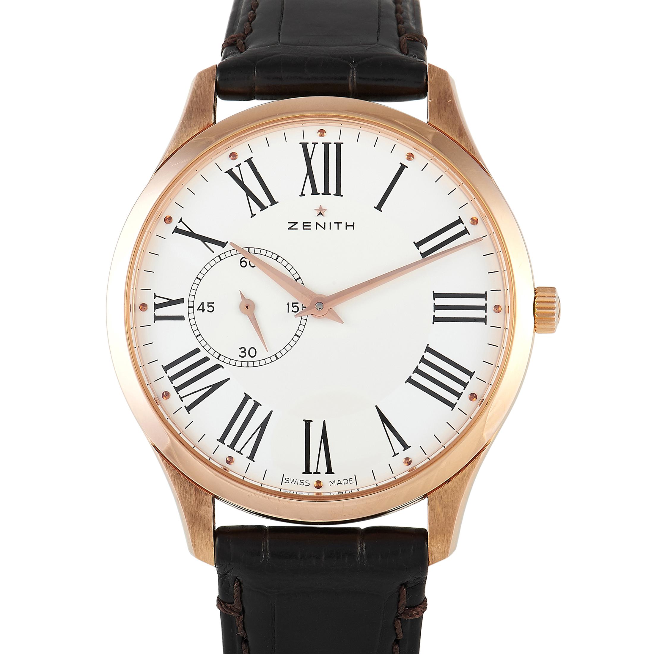 Zenith Elite Elite Ultra Thin Rose Gold - Horoview