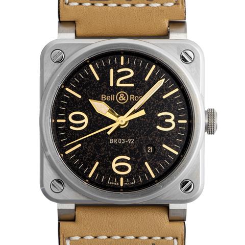 Bell & Ross BR0392-ST-G-HE/SCA/2