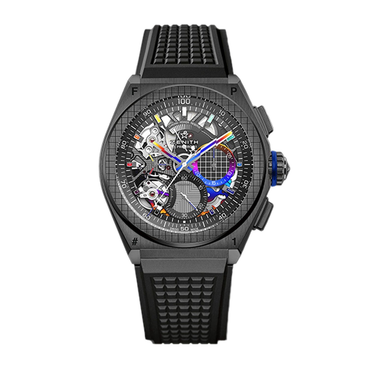 Zenith Defy El Primero 21 Black Ceramic 49.9005.9004.72.R921