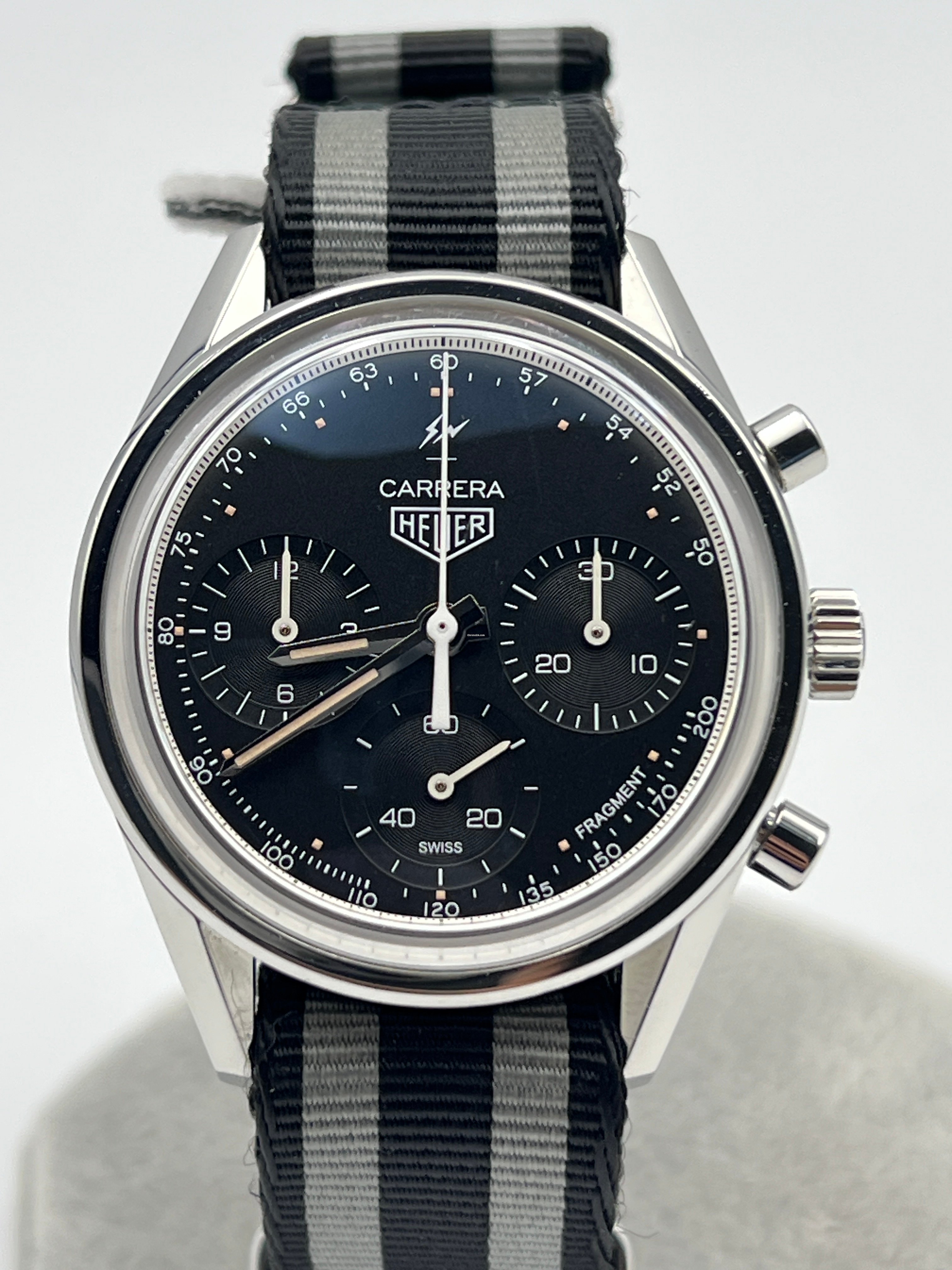 専用　fragment Ref.CBK221A.EB0171 mo2 TAG Heuer Carrera Calibre Heuer 02 39 Stainless Steel CBK221A