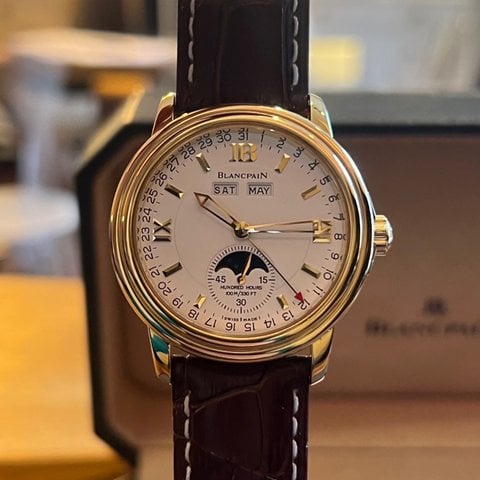 Blancpain Moon Phase - Men's 2763 1418A 53 - Horoview