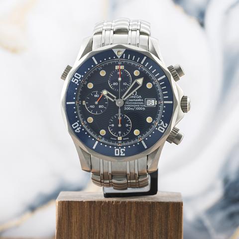 Omega Seamaster Diver 300M Automatic 41.5 Chronograph Titanium