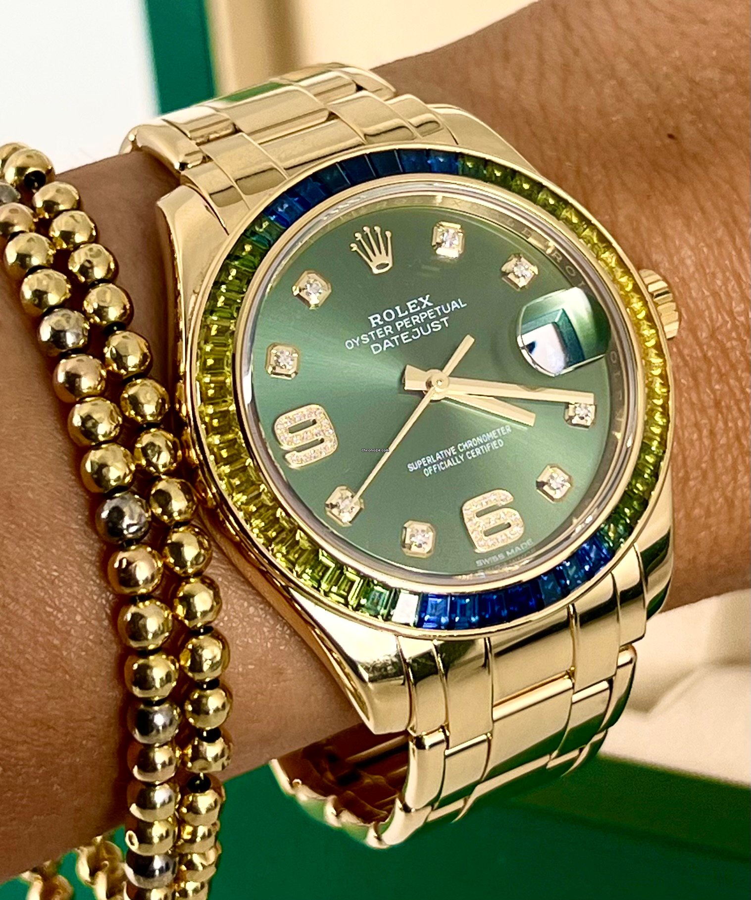 Rolex Pearlmaster Lady Datejust Pearlmaster “LNIB 86348SABLV”