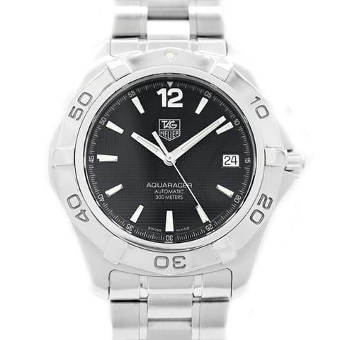 TAG Heuer　タグホイヤー アクアレーサー WAF2110 自動巻 SS TAG Heuer Aquaracer 300M Calibre 5 38.4 Stainless Steel WAF2110