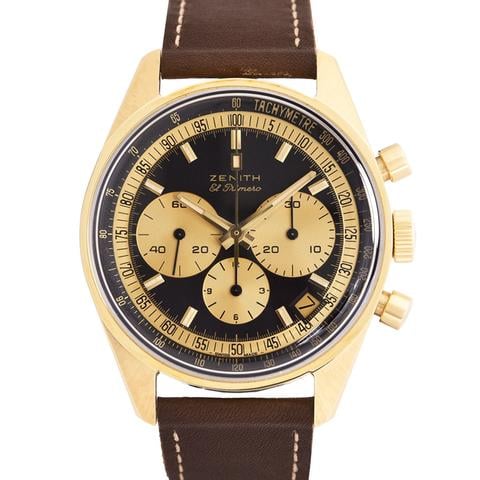 Zenith Revival El Primero A386 Revival Yellow Gold - Horoview