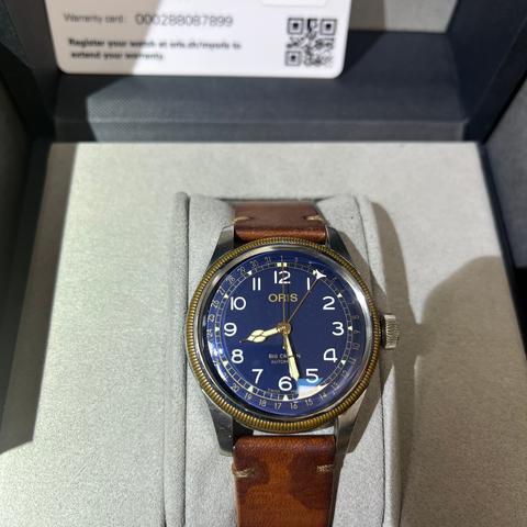 かん Oris Big Crown Pointer Date 01 754 7741 4365-07 5 20 58 Big Crown
