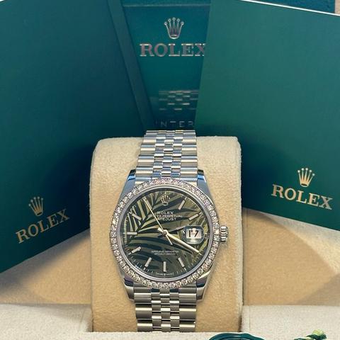 Rolex Datejust 36 デイトジャスト 36 メンズ時計 ジュビリー ダイヤ