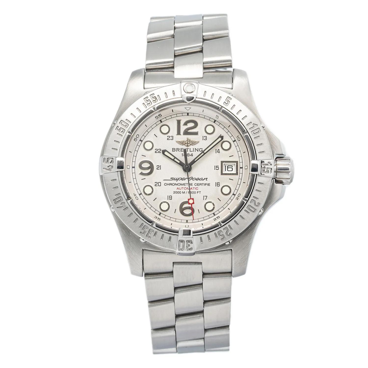 Breitling Mens Breitling Superocean Steelfish Automatic Watch With A Cream Dial Ref. Chrono Superocean (various)