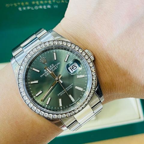 Rolex Datejust 36 デイトジャスト 36 メンズ時計 ジュビリー ダイヤ