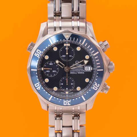 Omega Seamaster Diver 300M Automatic 41.5 Chronograph Titanium
