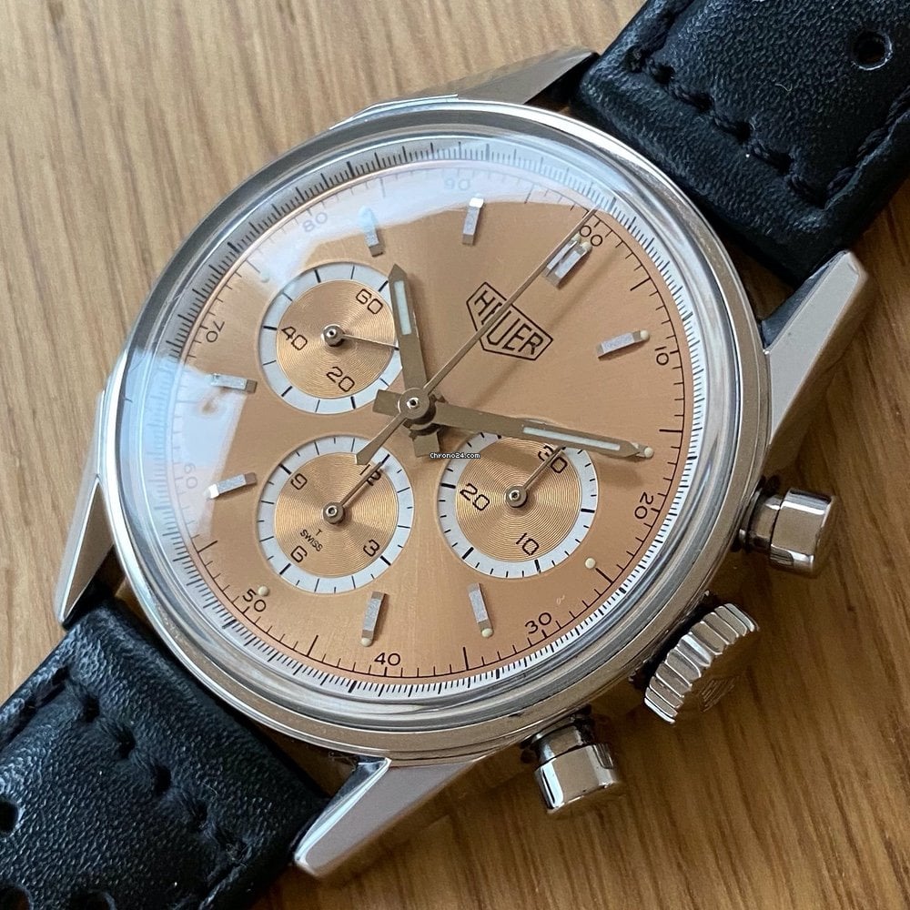 TAG Heuer Carrera 1964 Lemania Salmon CS3112.BC0793 - Horoview