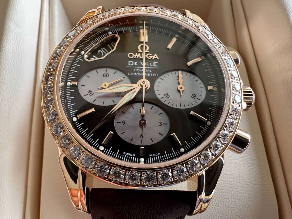 Omega Lady's Co-Axial 4677.60.37 - Horoview