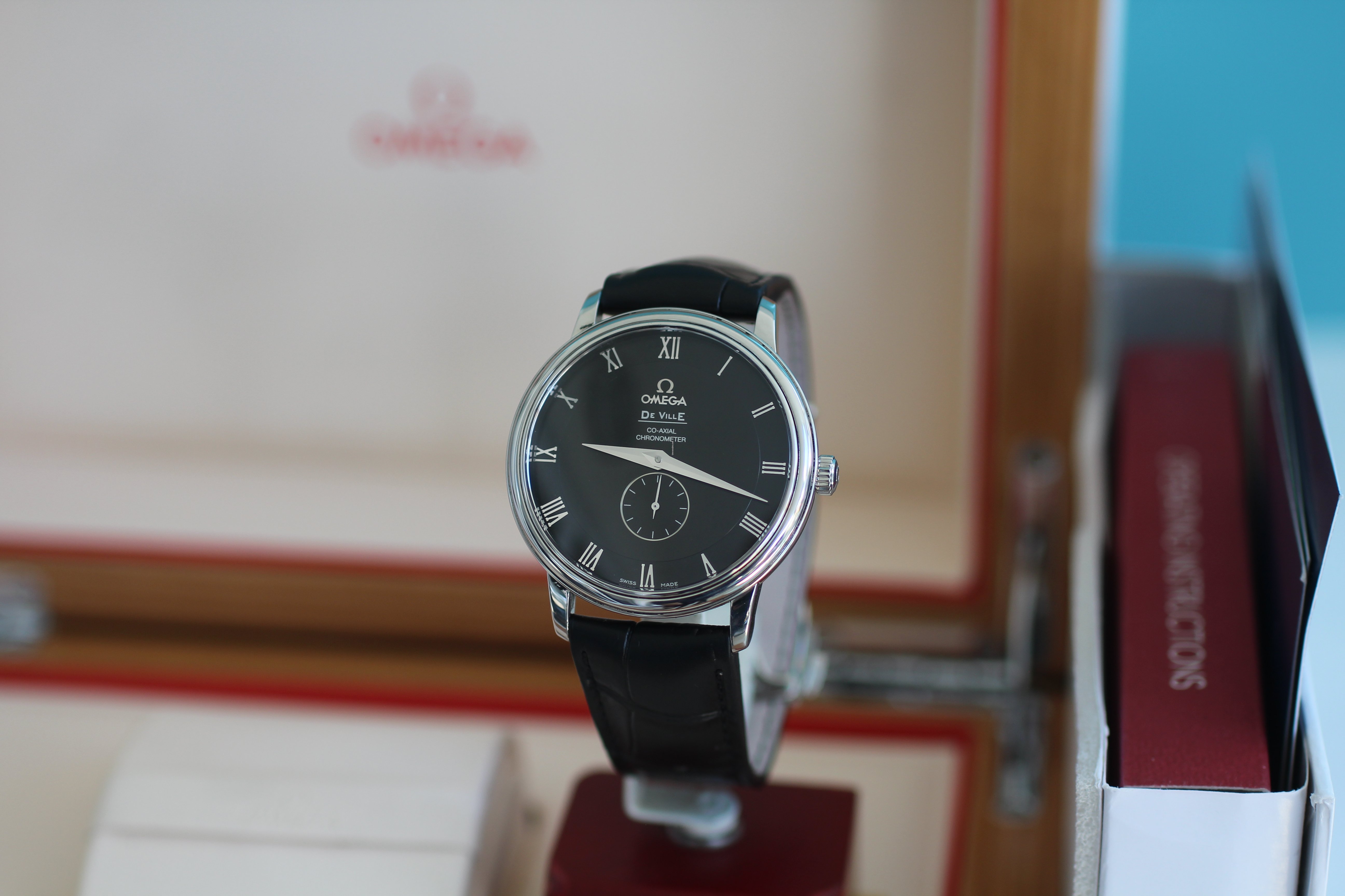 Omega De Ville Prestige Co-Axial 39 Small Seconds Stainless Steel 