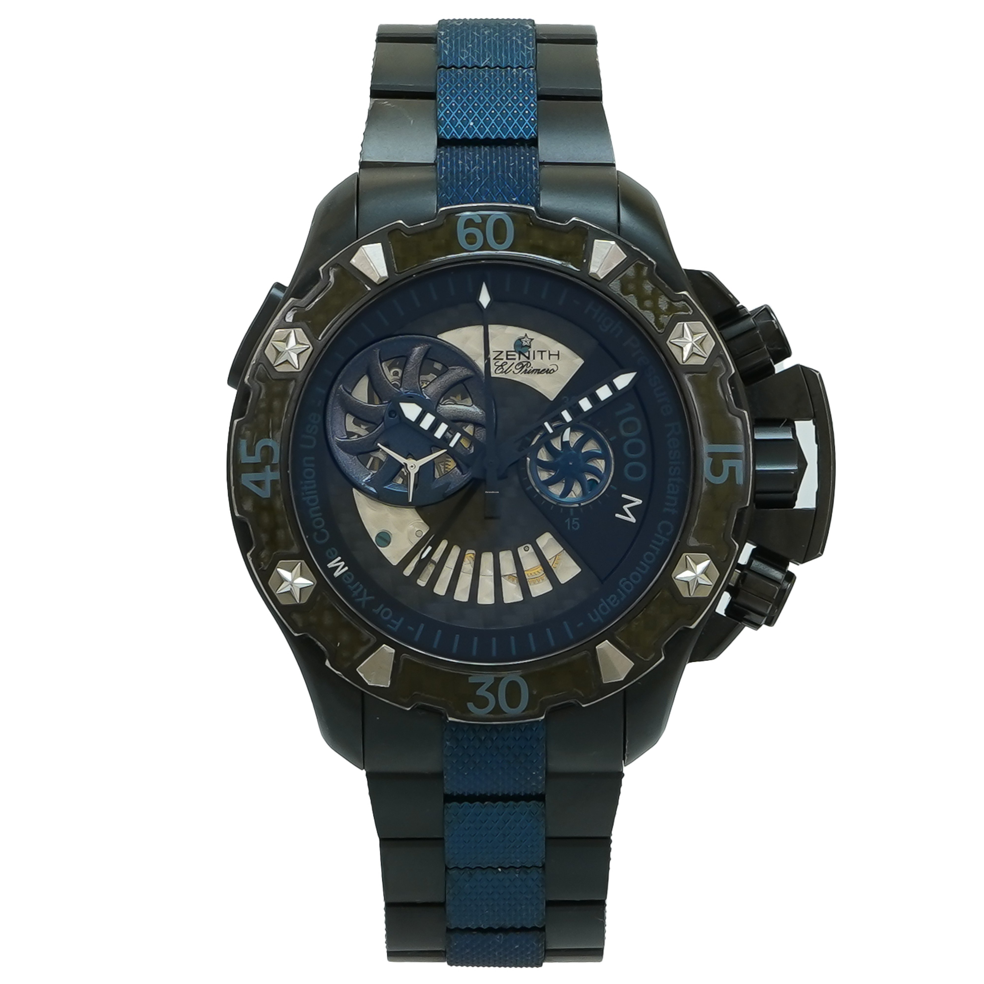 Zenith Defy Xtreme - Open El Primero Stealth - Horoview