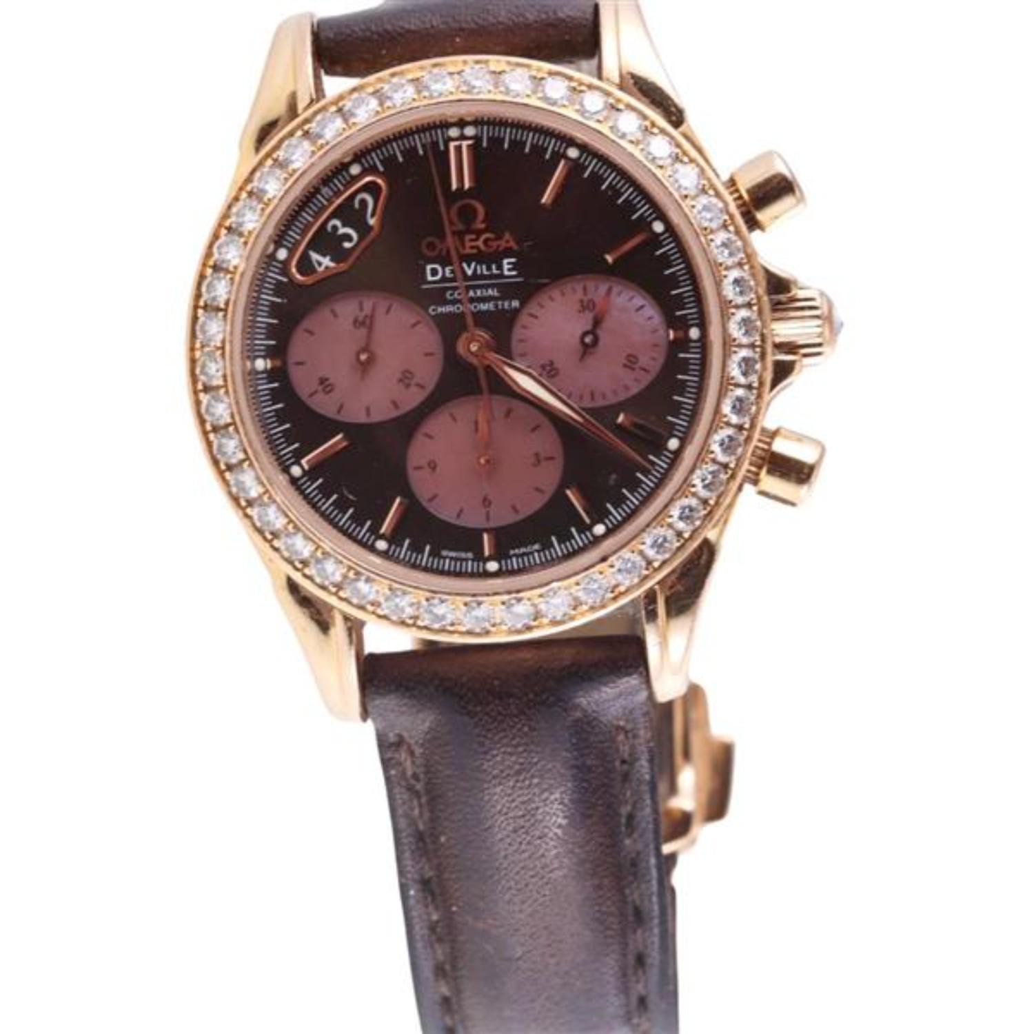 Omega Lady's Co-Axial 4677.60.37 - Horoview