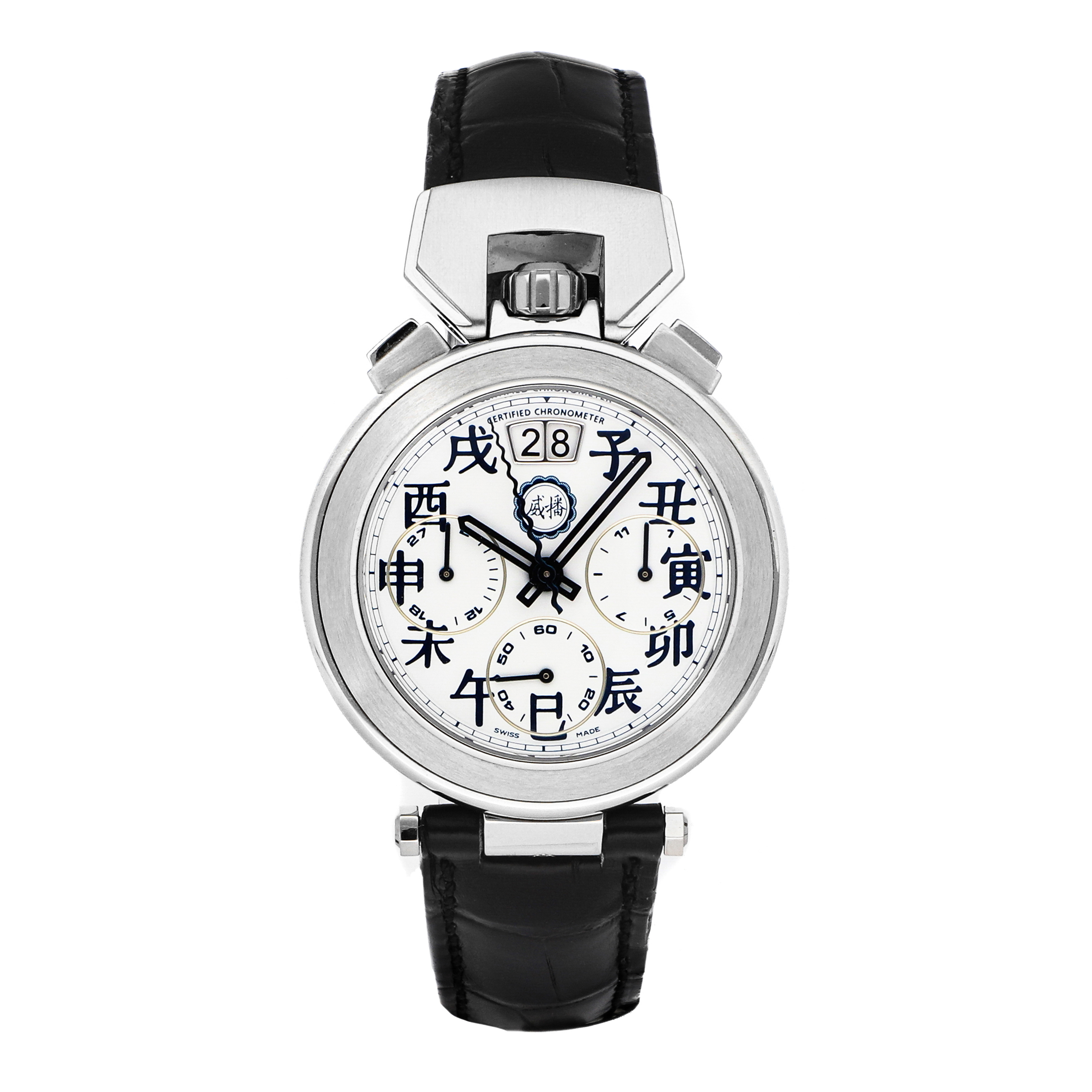 Bovet Sportster 46 Saguaro - Steel - Horoview