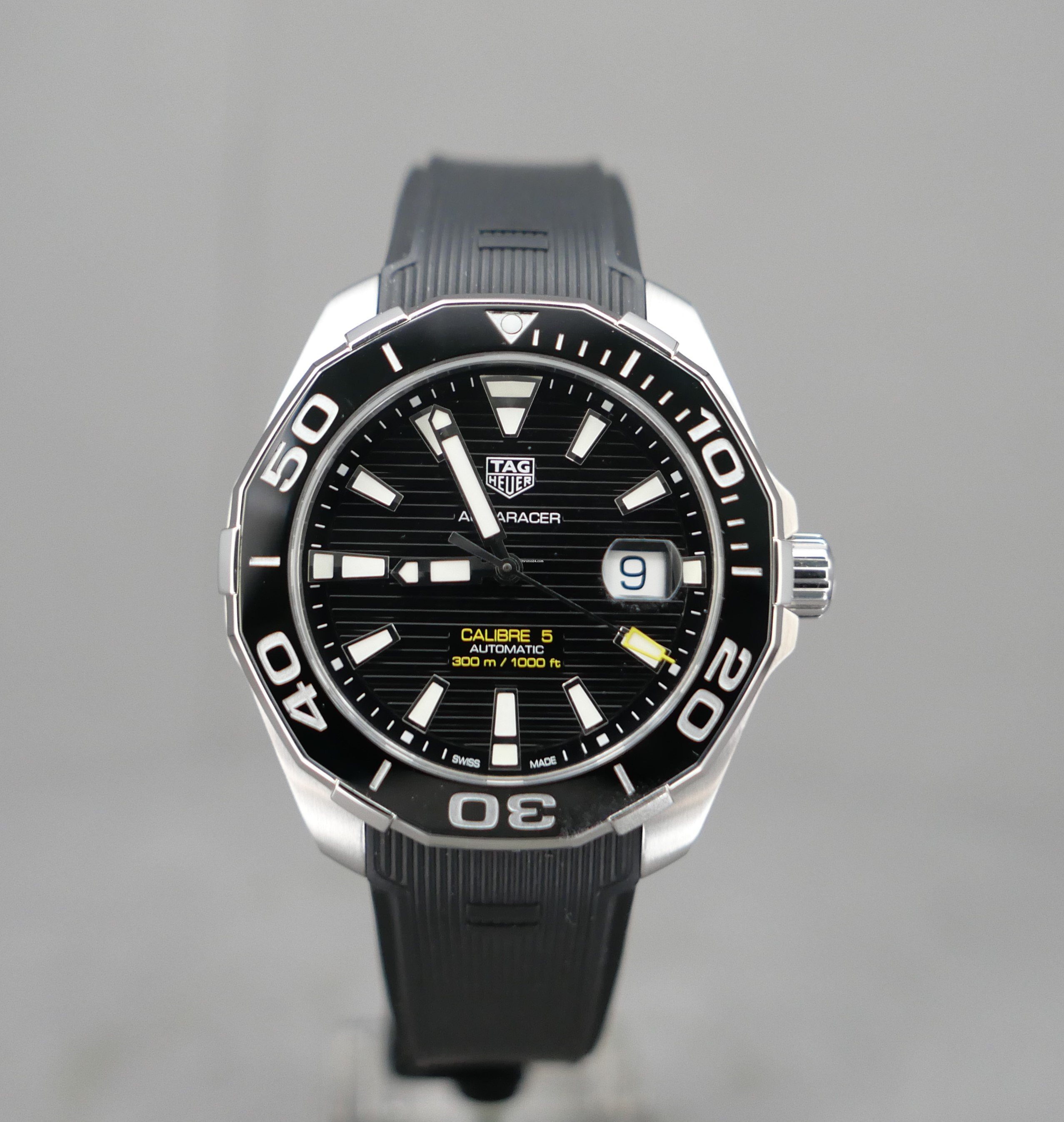 TAG Heuer Aquaracer 300M Calibre 5 43 Stainless Steel WAY201A 