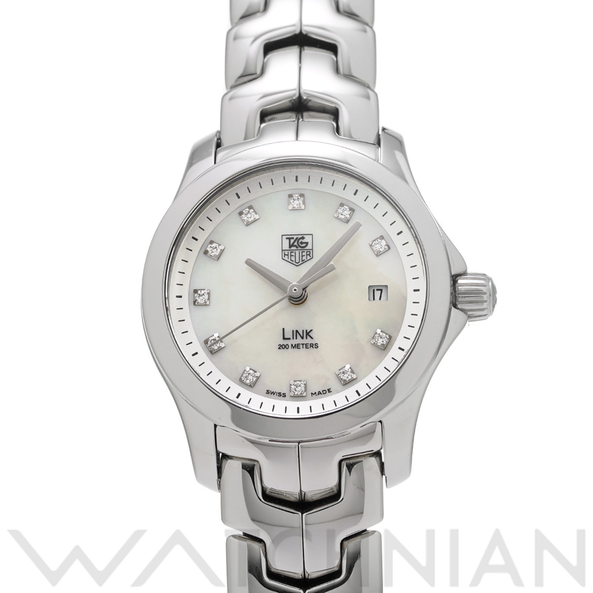 TAG HEUER LADIES LINK WJF1317.BA0572 DIAMOND MOTHER OF PEARL