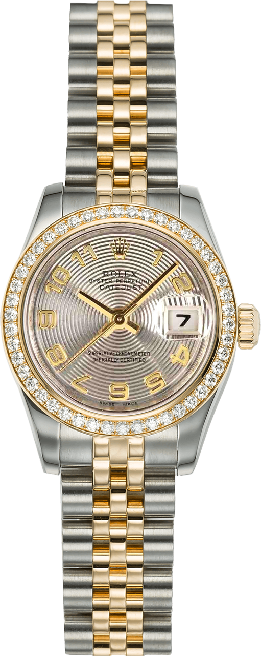 Rolex Women's New Style Two-Tone Datejust with Factory Diamond