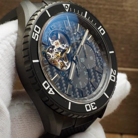 Zenith El Primero Stratos Spindrift Ltd Edition Carbon 99.99% LNIB