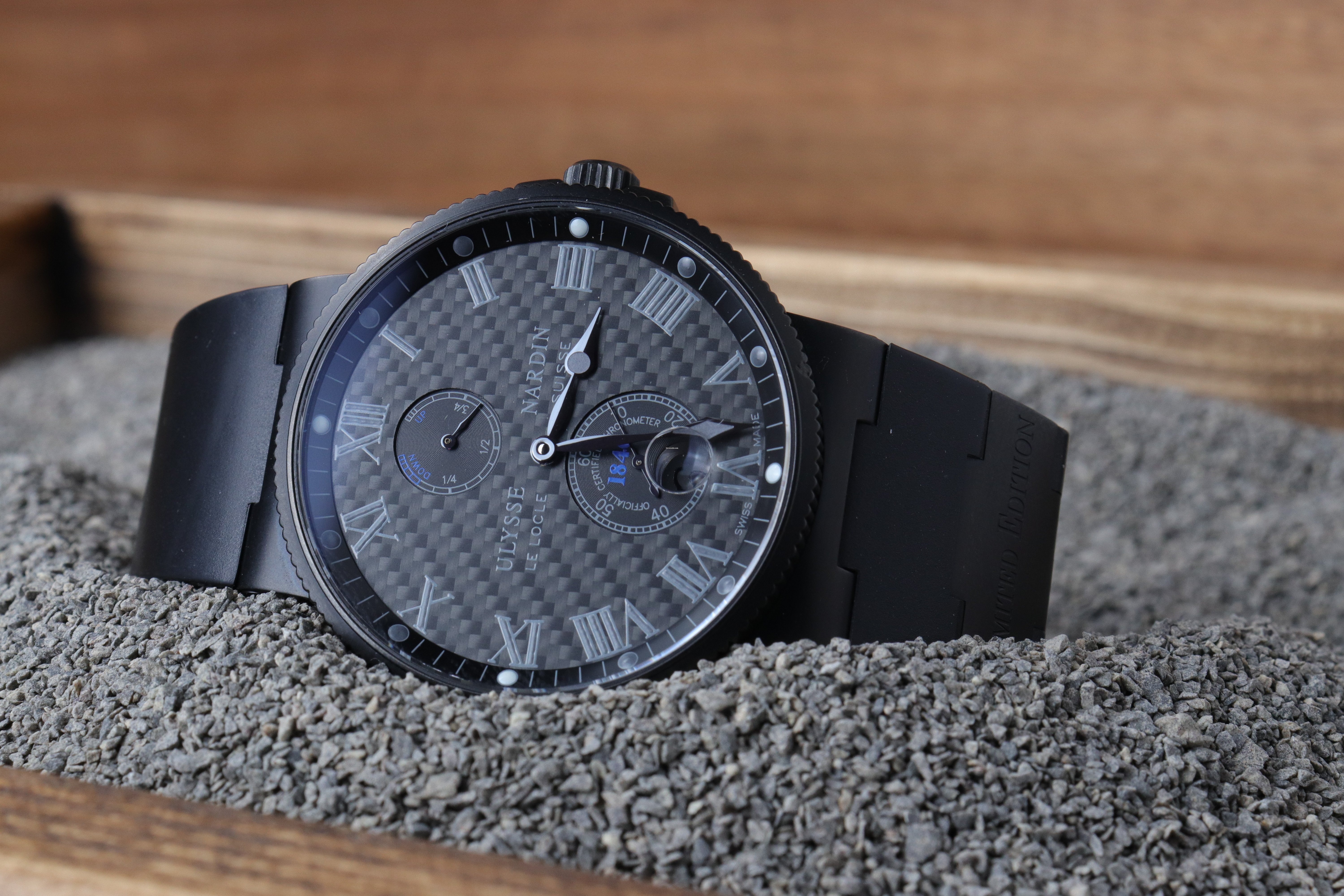 Ulysse Nardin Chronometer 1846 - Steel 263 66LE 3c/42 BLACK