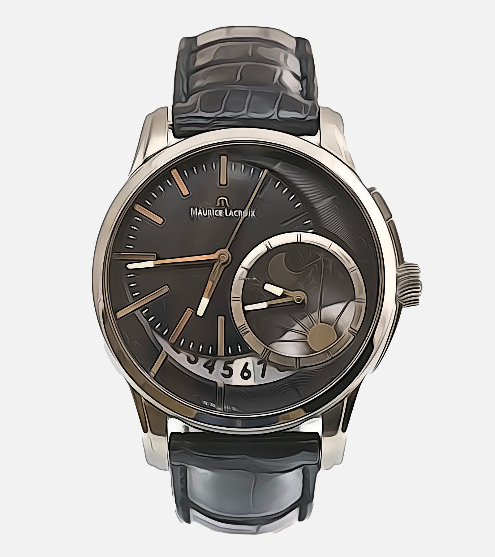 Maurice Lacroix Decentrique GMT PT6118 SS001 131 - Horoview