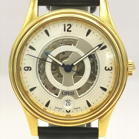 【orie】 Oris 7481 Skeleton GP/SS Automatic Watch