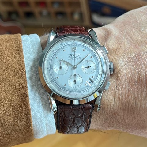 Tissot 150th Anniversary Automatic Chronograph T66.1.722.31 - Horoview Tissot 150th Anniversary Automatic Chronograph T66.1.722.31 - Horoview