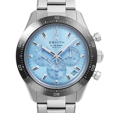 Zenith Chronomaster Sport Yoshida Special Edition Ice blue 03.3105