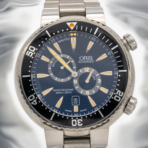 Oris Regulateur Der Meistertaucher Titanium 01 649 7610 7164-Set