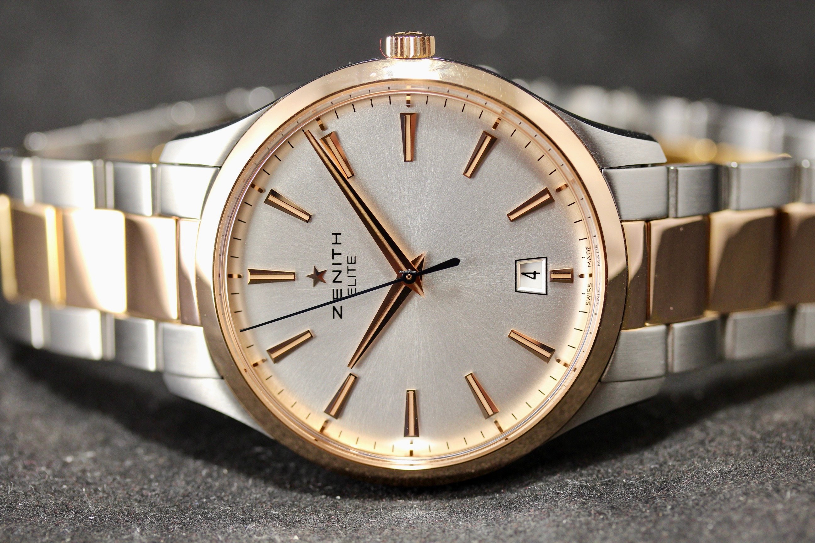 ZENITH Captain Central Second 51.2020.670 Date bronze Dial AT Men\'s Watch_826619 Zenith Captain Central Second 51.2020.670/76.M2020 main image 2