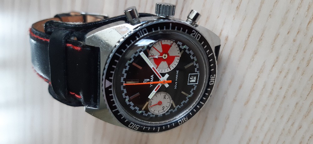 Montre Plongeur Yema Sous Marine Big Eye Ref. 93141H - État Proche Du Neuf, Occasion