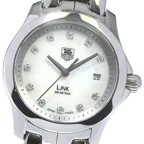 TAG HEUER LADIES LINK WJF1317.BA0572 DIAMOND MOTHER OF PEARL