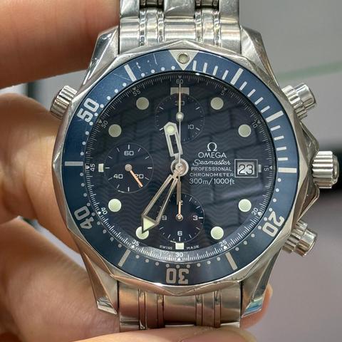 Omega Seamaster Diver 300M Automatic 41.5 Chronograph Titanium