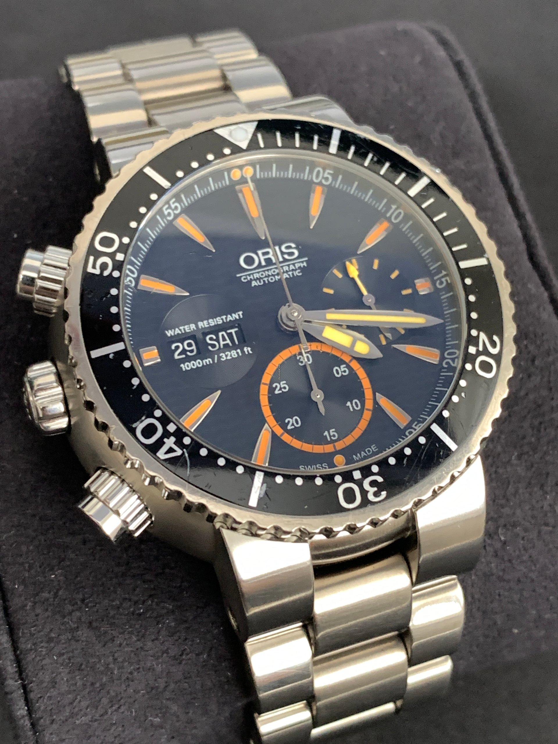 Oris Divers Carlos Coste Chrono Limited Edition 01 678 7598 7184