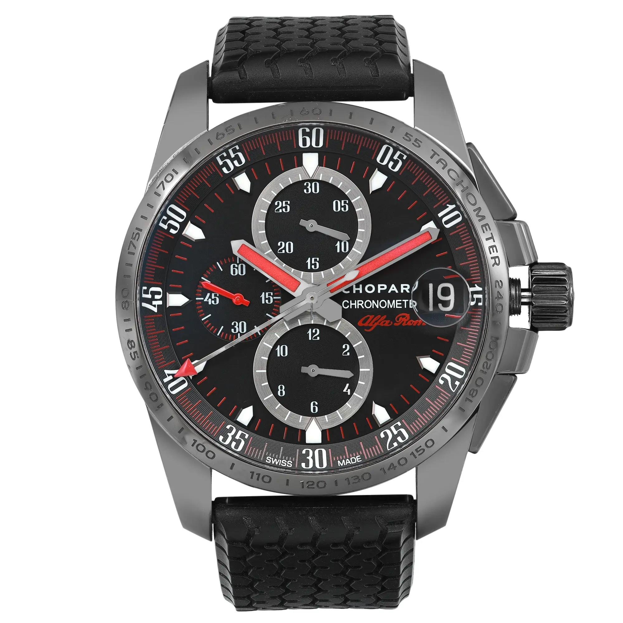 Chopard Mille Miglia GT XL Alfa Romeo Black Dial Automatic Men
