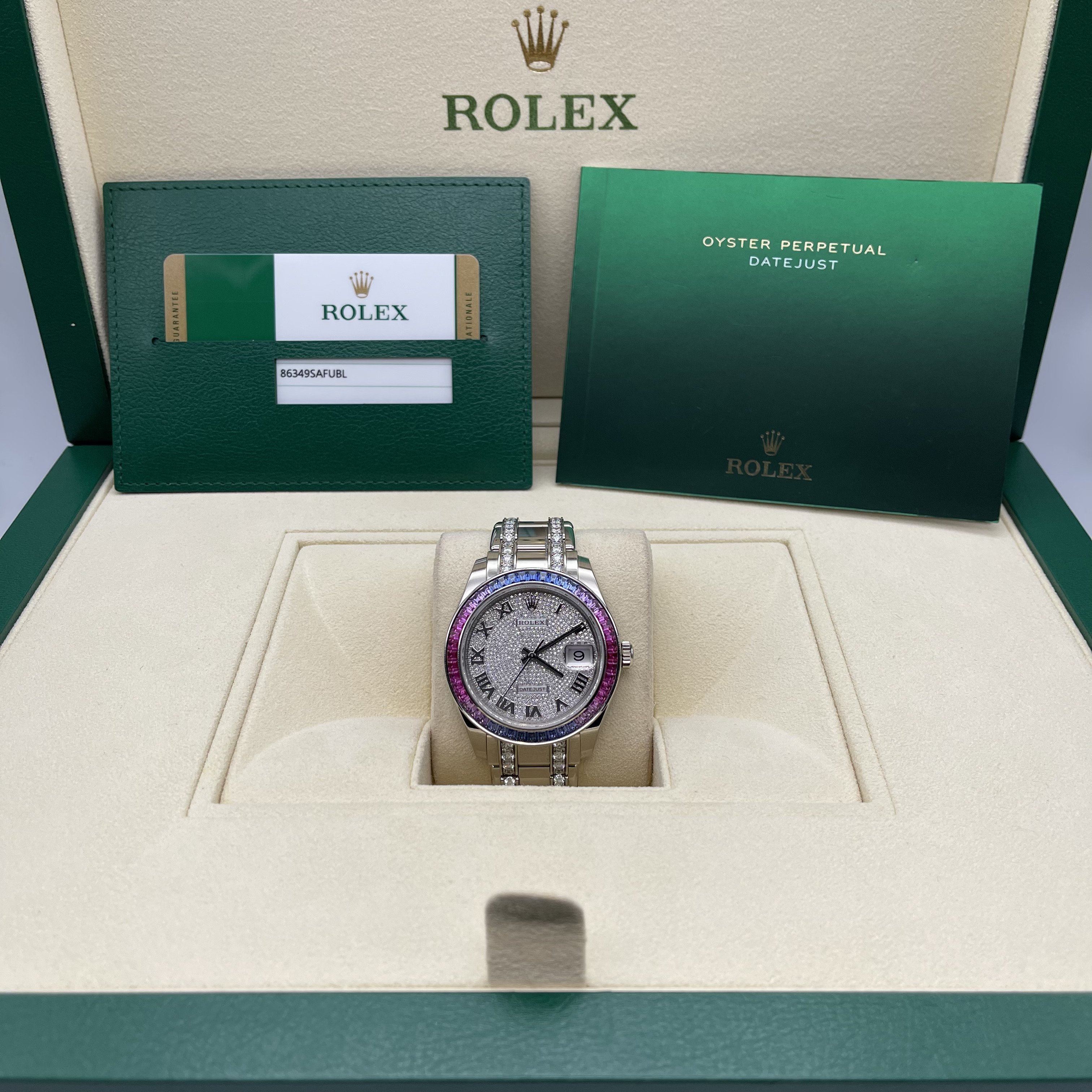 ROLEX 時計箱 Rolex Pearlmaster Datejust Pearlmaster 39 Fancy Blue - Horoview