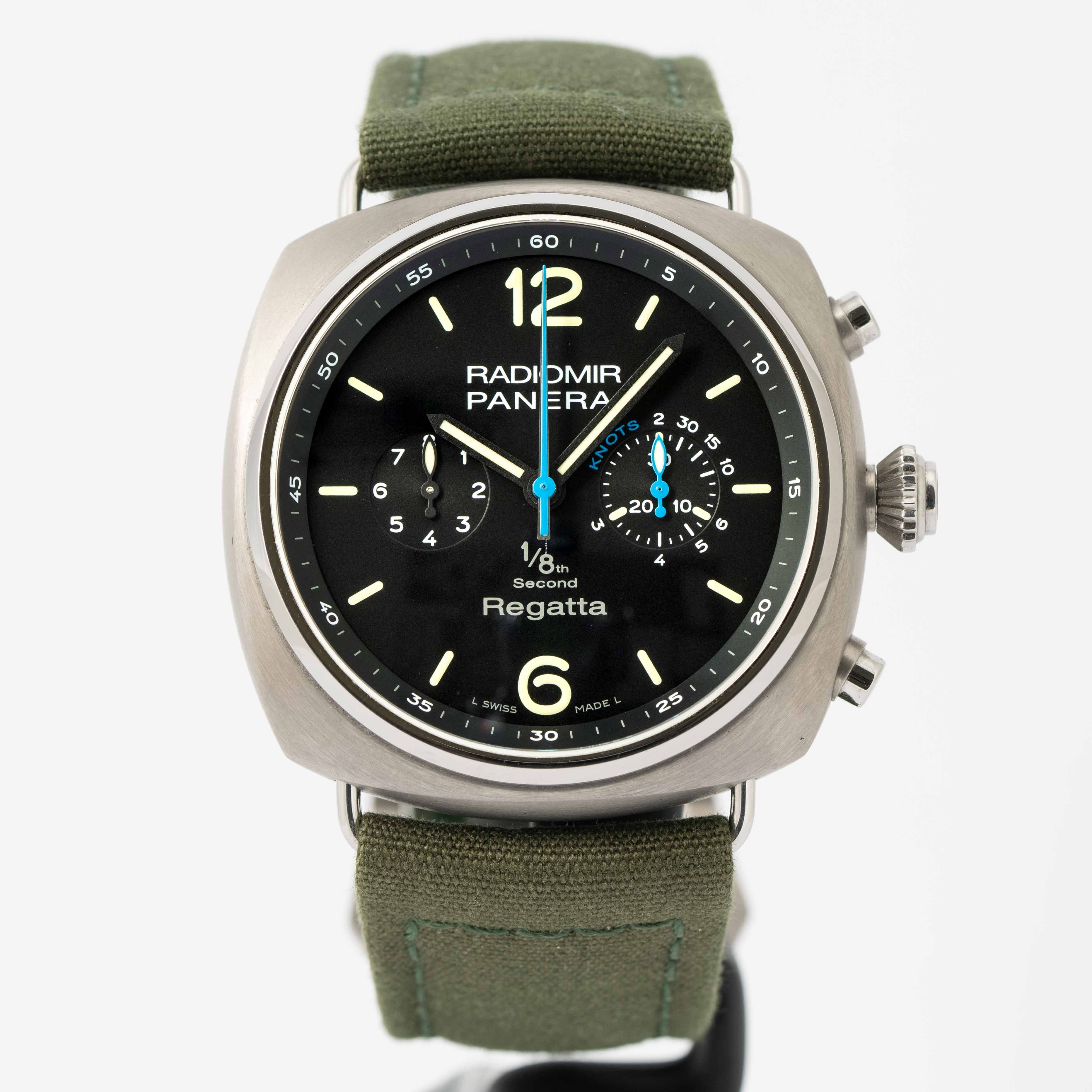 Panerai Radiomir Regatta 2010 1/8 Second Split Chrono Titanio