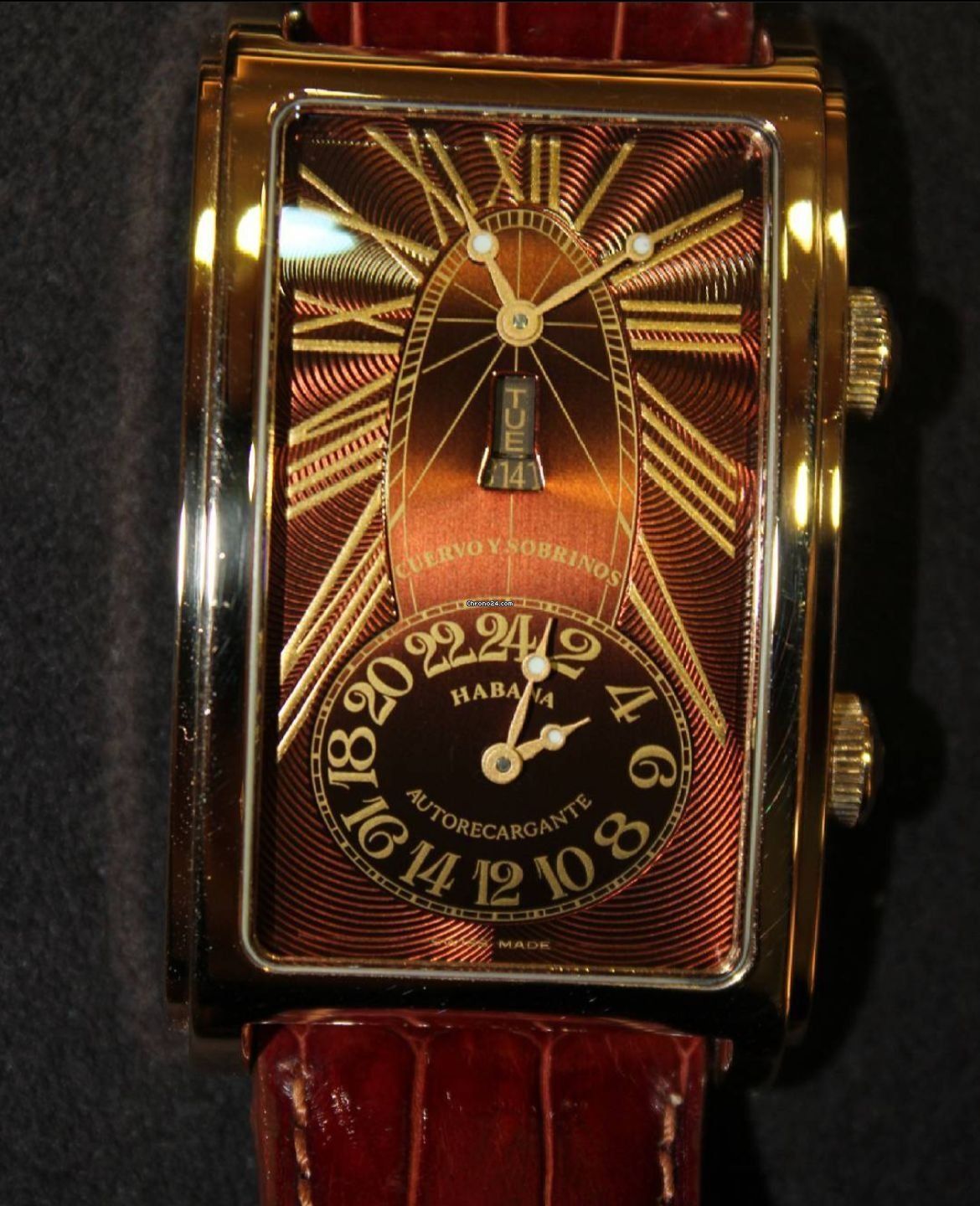 Cuervo y Sobrinos Prominente Dual Time - Horoview