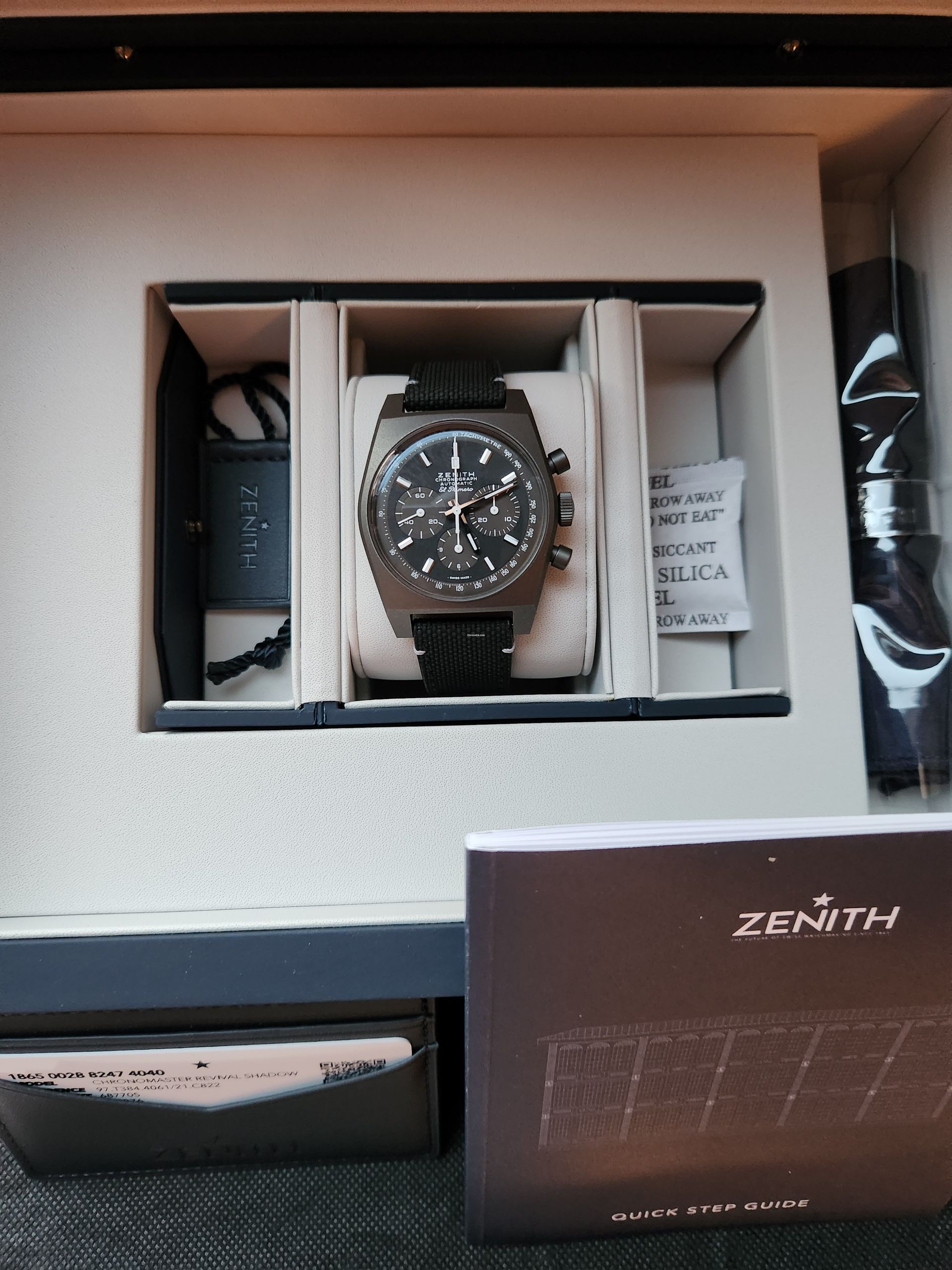 Zenith 97.P384.400/22.C857 Revival Limited Edition Shadow Date