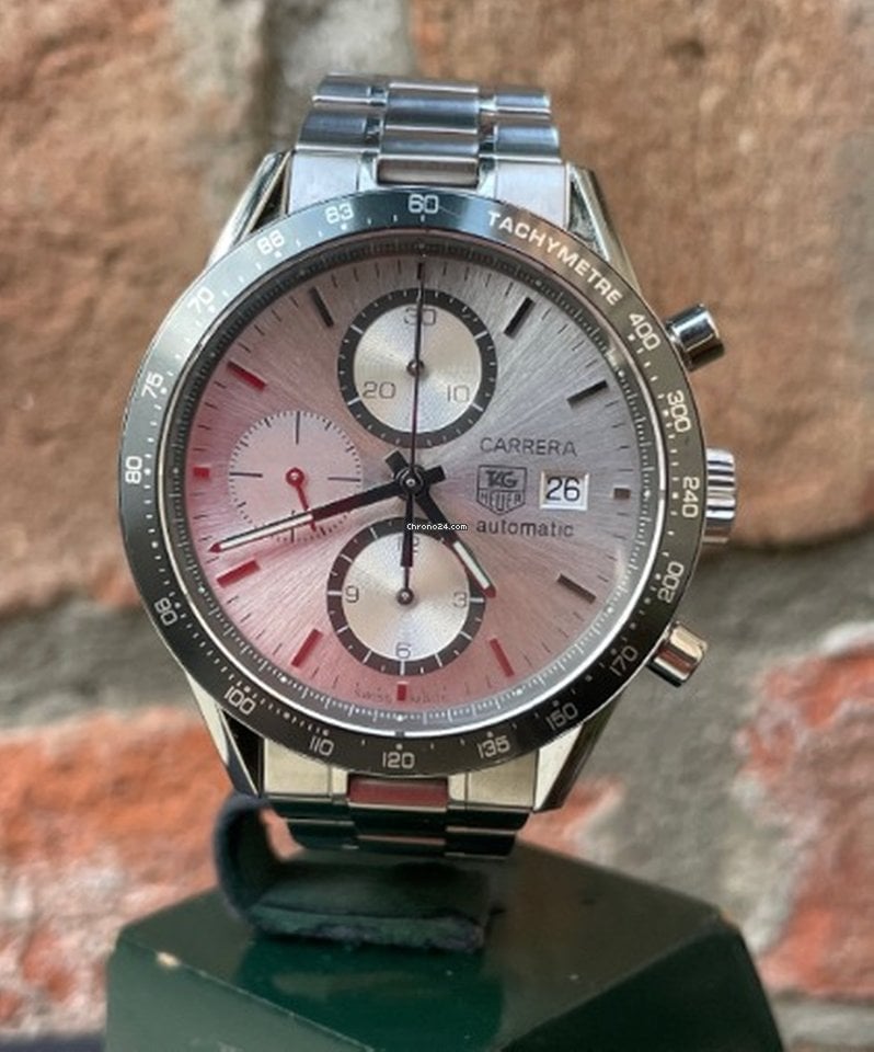 TAGHEUER CARRERA CV201D.BA0786 パッションレッド タグ ホイヤー カレラ キャリバー16 クロノグラフ CV201D.BA0786
