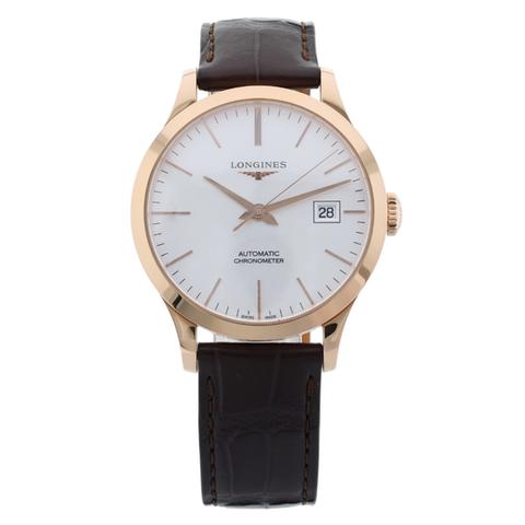 Longines Record ロンジン LONGINES レコード L2.820.8.72.2 K18PG無垢