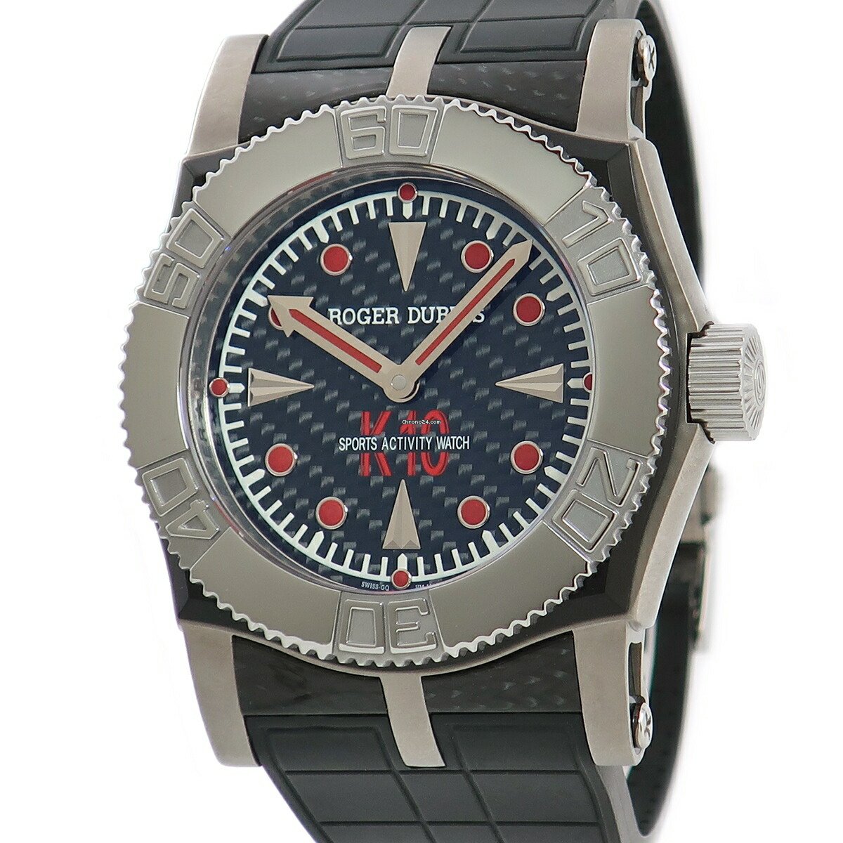 ロジェデュブイ Roger Dubuis 腕時計 メンズ 46mm Roger Dubuis Easy Diver 46mm - Titanium - Horoview