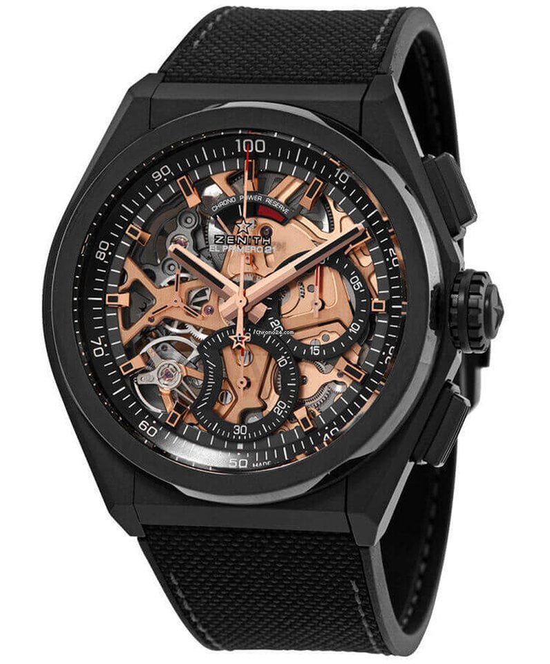 Zenith Defy El Primero 21 Black Ceramic 49.9005.9004.72.R921