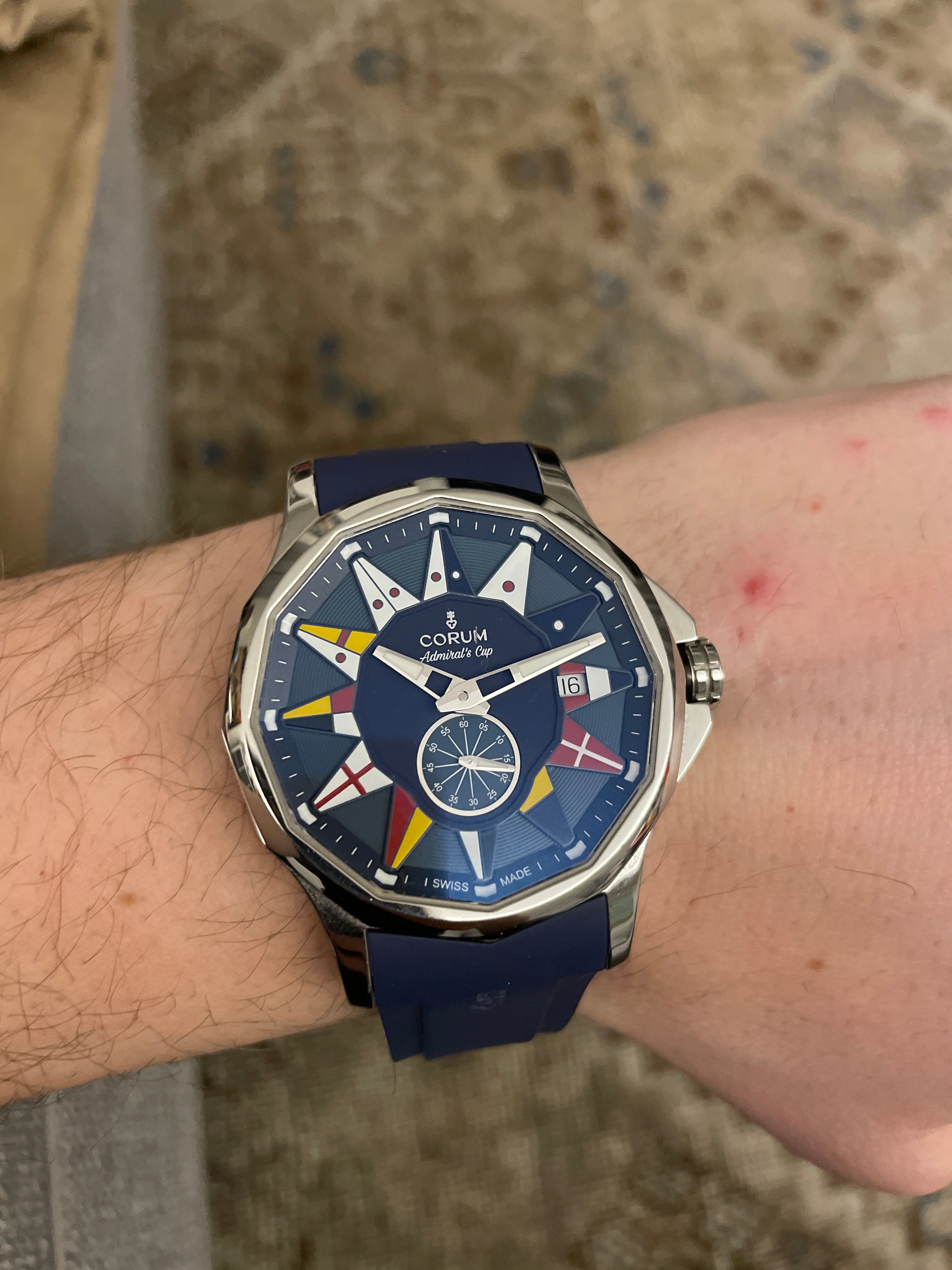 Corum Admirals Cup AC-One - Titanium - Horoview