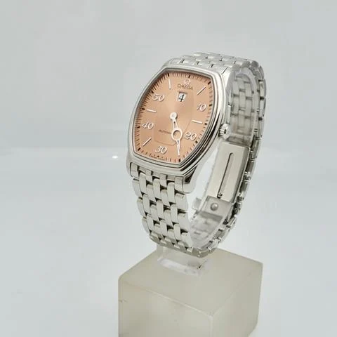 Omega De Ville Tonneau Automatic Jump Hour Stainless Steel 4553.61