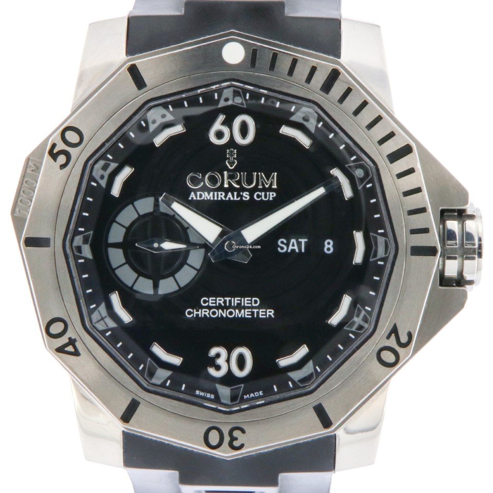 Corum Admirals Cup Chronograph 48mm - Titanium - Horoview
