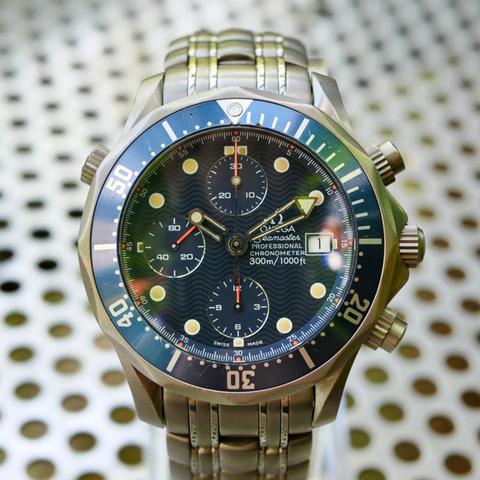 Omega Seamaster Diver 300M Automatic 41.5 Chronograph Titanium